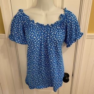 Blue Loft top